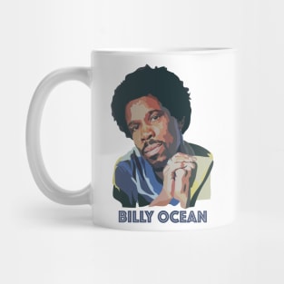 Billy Ocean with Text Mug